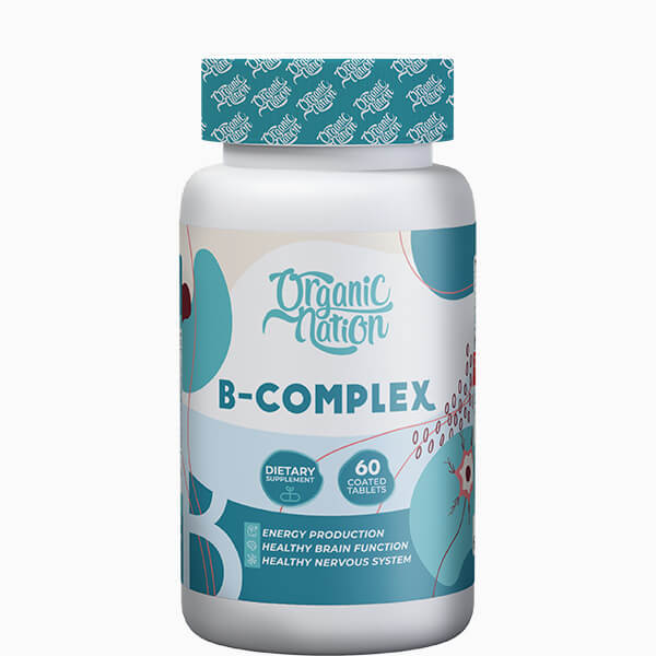 Organic Nation B-Complex Advanced Formula-60Serv.-60Tablets | Maxmuscle ...